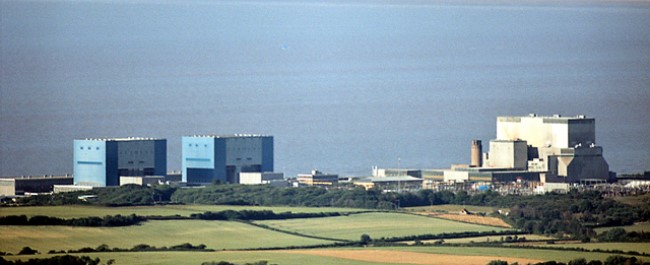 Hinkley nuclear power station